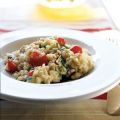 Risotto with Fresh Mozzarella, Grape Tomatoes,[...]