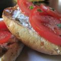 Bruschetta With Tomatoes, Blue Cheese, and[...]