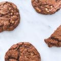 Chewy Double Chocolate Cookies
