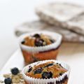 Blueberry Oat Muffins 蓝莓燕麦玛芬