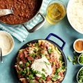 Red Beans and Rice Nachos