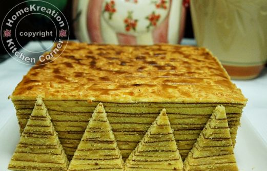 Recipe: Sarawak Layered Cheese Cake (Kek Lapis Keju Sarawak)