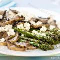 Grilled Asparagus and Portobello Mushrooms with[...]