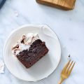 Meringue Brownies loaf