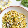 Grilled Corn Salad with Feta