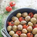 Baked Baby Potatoes 香烤土豆