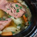 Crock Pot Corned Beef and Cabbage