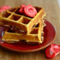 Strawberry Belgian Waffles