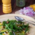 Spinach Salad with Apricot Vinaigrette