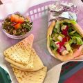 Bluff City Vegan Eats: Lucchesi's Beer Garden