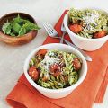 Pesto Pasta with Chicken and Tomatoes