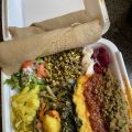 Ethiopian Takeout! Mango Dranks! Burger Salads!