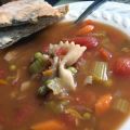 Minestrone Soup (Italian Vegetable Soup)