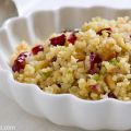 Bulgur salad with lemon and cranberries Recipe