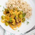 Pressure Cooker Moroccan Chicken