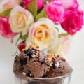 Malt chocolate ice cream with Oreo cookie[...]