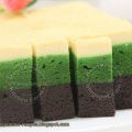 Kek Belacan Lumut Cheese