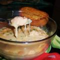 Italian White Chicken Chili Soup with Melted[...]