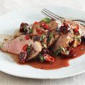 Grilled Pork Tenderloin with Cherry Salsa