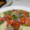 Sup Daging Kentang Ringkas