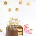Yellow Cake with Chocolate Buttercream