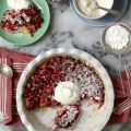 Cranberry Orange and Cream Clafoutis
