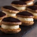 Greek Chocolate Cream Puffs
