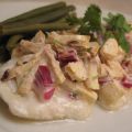 Lemon Veggie Topped Haddock Recipe