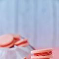 Strawberry cream sandwich cookies