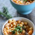 Chickpea and Pasta Soup (Pasta e Ceci)