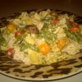 Pesto Chicken Salad (Pasta Salad Style With No[...]