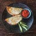 Quesadillas with Chorizo and Mozzarella