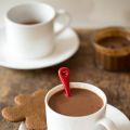 Homemade Nutella Hot Chocolate (vegan)