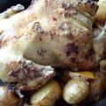 Roasted chicken with vegetable gravy Recipe