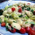Gnocchi With Zucchini Ribbons & Basil Brown[...]