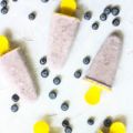 Simple Blueberry Frozen Yogurt Pops