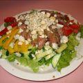 Grilled Steak Salad With Crumbly Bleu Salad[...]