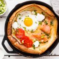 Savory Dutch Baby Pancake with Salmon and Fried[...]