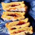 Easy PB + J Sandwich Donuts