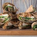 Whole Wheat Chicken Wraps