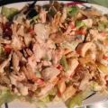 Chicken Salad with Bacon, Lettuce and Tomato