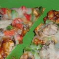 Low Fat Barbecue Chicken Pizza