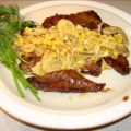 Veal or Chicken Scaloppine With Saffron Cream[...]