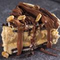 Caramel Cream and Cookie Ice Cream Cake