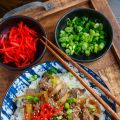 Gyudon (Japanese Beef Rice Bowl)