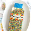 Bottle of Sprinkles Cake (Homemade Funfetti[...]