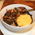 Polenta with Pancetta, Rainbow Chard and Button[...]