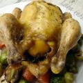 Roasted chicken with vegetables Recipe