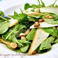 Arugula and Pear Salad with Toasted Walnuts[...]