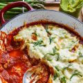 Asparagus Pesto and Ricotta Stuffed Shells